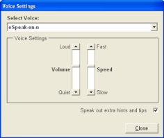 Voice Settings